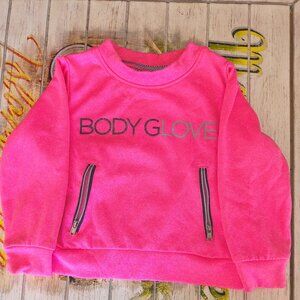 Like new Body Glove toddler, girl's pullover sweater